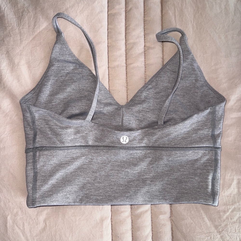 lululemon athletica Gray Sports Bra/ Top